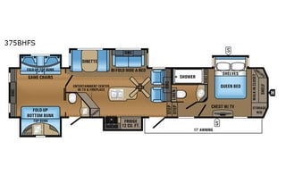 2017 Jayco North Point 375BHFS