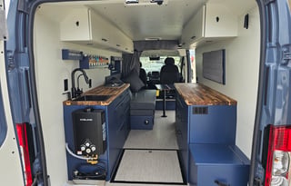 De Van XL - Most Spacious Build! 22 Promaster 3500