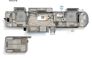 2024 Forest River RV Sierra 4002FB