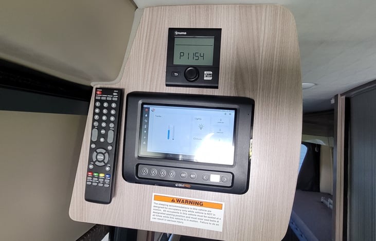 TV Remote , control panel and heater control