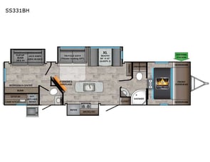 CrossRoads RV Sunset Trail SS331BH