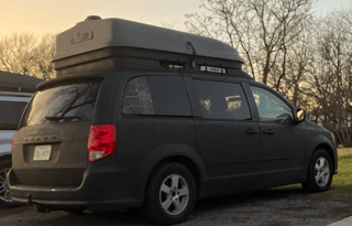 Sleeps 4, Dodge Grand Caravan, mini RV