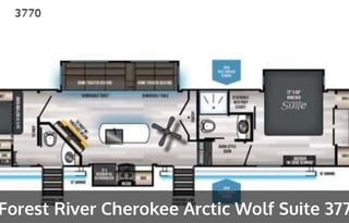 2021 Forest River RV Cherokee Arctic Wolf Suite 3770