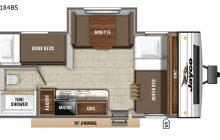 Jayco Jay Flight SLX bunkhouse