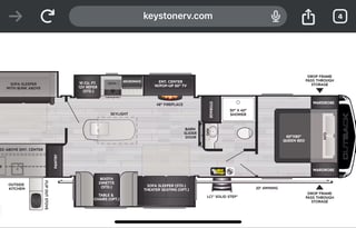 2021 Keystone RV Outback 340BH (Bunkhouse)