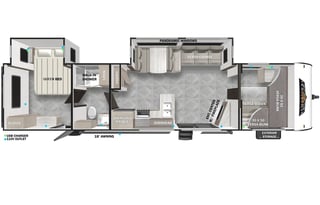 Forest River Wildwood 36VBDS