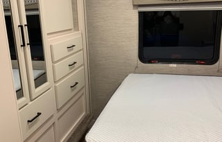 We call it glamping and dogs are allowed.