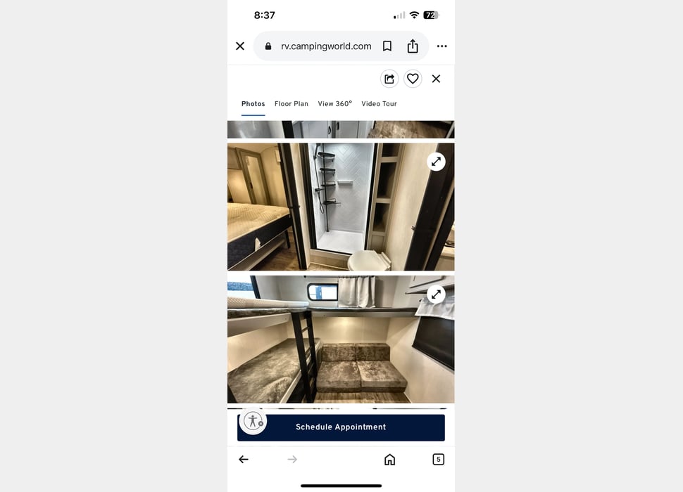 Travel Trailer rentals in Raymond