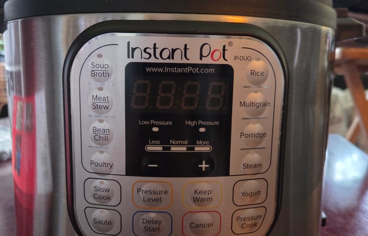 Theres a plug in outside to keep the cooking mainly outside and the rv nice and cool during those warmer months!