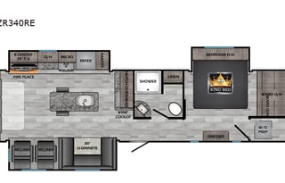 Billie’s Entertainment Camper - KING BED