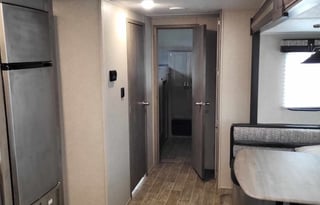 Puma bunkhouse camper with outside kitchen
