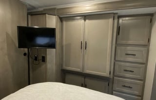 New for 2025 large fridge and plush pads for beds!