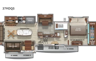 2021 Jayco Pinnacle 37MDQS