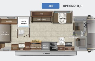 2022 Greyhawk Prestige 30Z – Sleeps 6 Comfortably