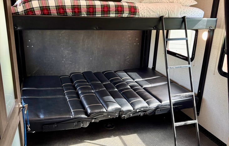 Queen over King bunk bed