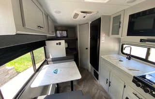 Ditch The Tent! 2021 Salem family bunkhouse.