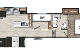 Delivered Family Adventure HQ w/ Bunkroom