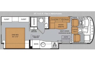 Fully Stocked Thor Ace 28 Ft Class A RV Sleeps 5