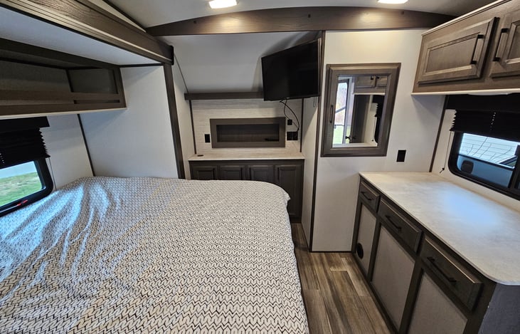 Another photo of the master Bedroom