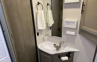 New for 2025 large fridge and plush pads for beds!