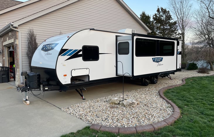 Driver's side with slide extended.