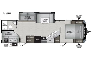 2019 Keystone RV Passport 2820BH Grand Touring