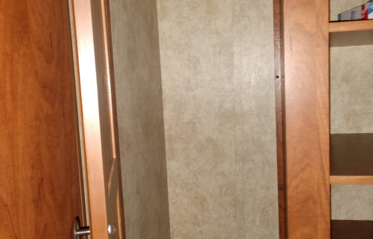 Closet to hang clothes or store items