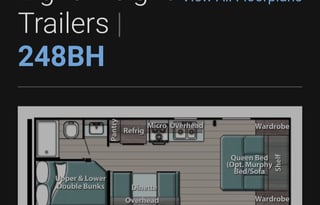 2020 Gulfstream Kingsport with bunk beds