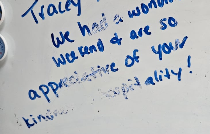 Messages from our amazing guests!