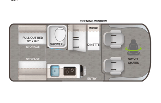 F2023 CONVENIENT & EASY TO DRIVE RV!! SCOPE 18A
