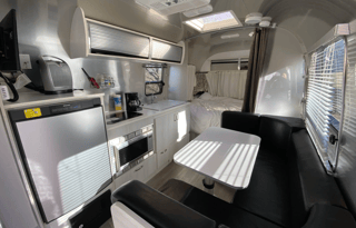 Airstream 22FB Bambi Private Hillside Campground