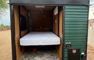 Micro Toy Hauler w/ Motorcycle Winch