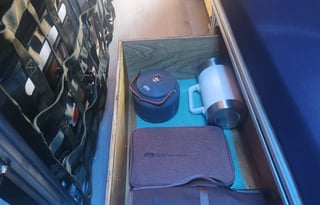 Stealthy Work Van Holds Suprising Comfort Inside