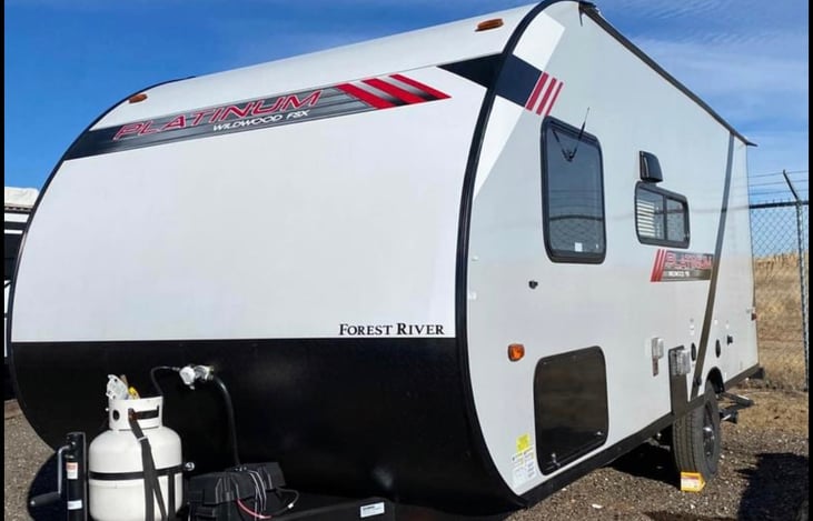 Full hookups, including water heater.