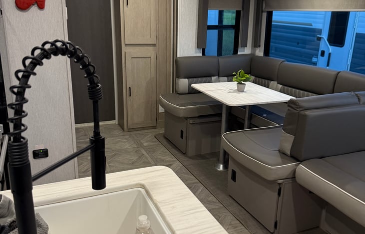 Looking in to the left from front door.