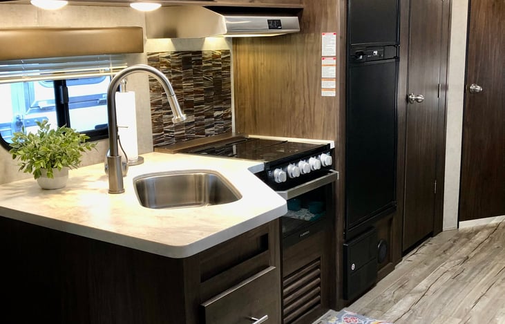 Large pantry for extra storage