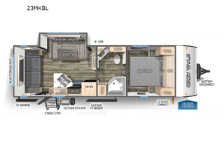 2024 Forest River Cherokee Grey Wolf Black Label