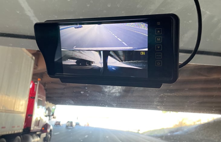 Rear and side view camera