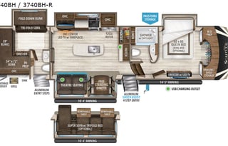 2020 Grand Design Solitude S-Class 3740BH
