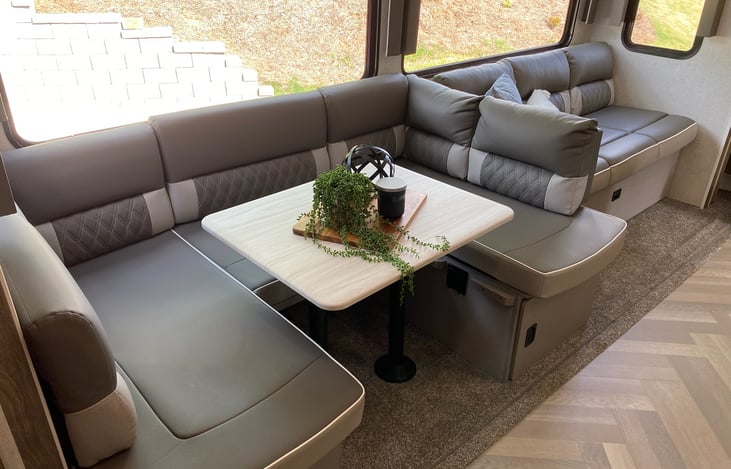 Dinette that folds to full bed