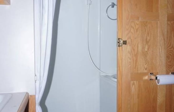 shower and bathroom