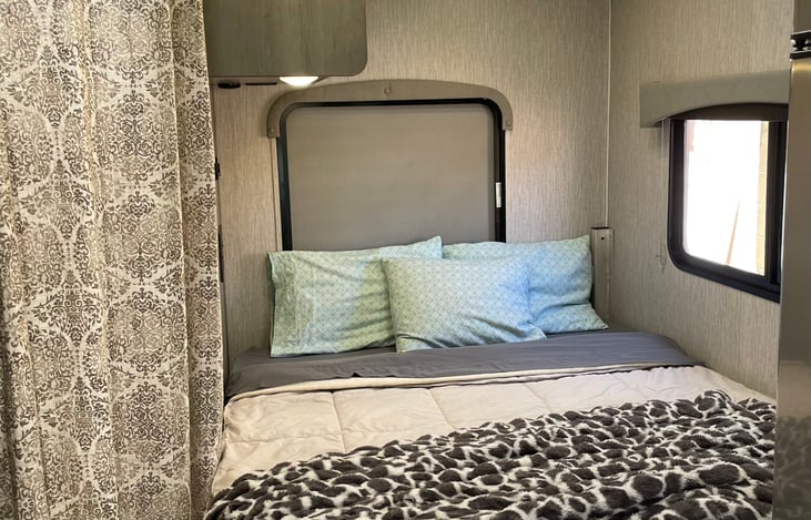 Master Bed/ Cargo Area