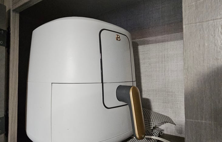 We included an air fryer as well