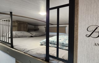 HUGE Luxury RV Bunkhouse with Remote Office