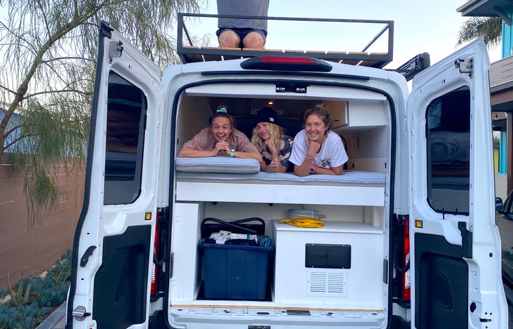 friends excited for an adventure!