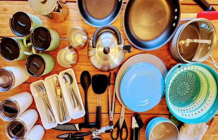 Fully equipped galley