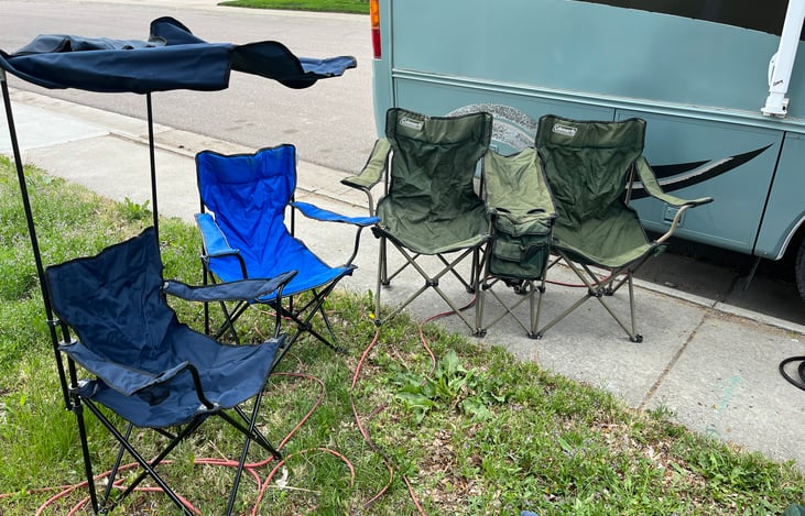 Chairs for every outing, included