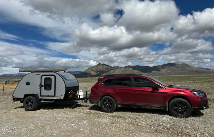 Teardrop campers are light enough some cars can tow.