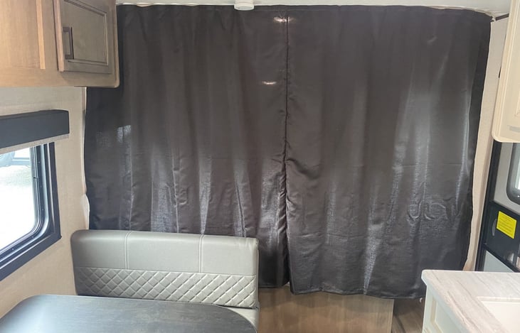 Privacy curtains for queen.
