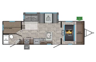 2021 CrossRoads RV Sunset Trail Super Lite SS272BH